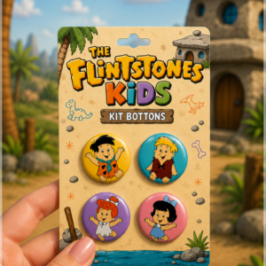 Arquivo De Corte Bottons Os Flintstones Cute 94