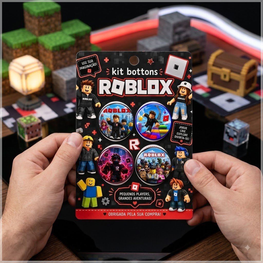 Arquivo De Corte Bottons Roblox 23