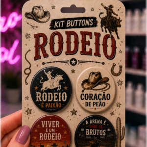 Arquivo De Corte Bottons Rodeio 7