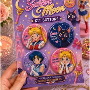 Arquivo De Corte Bottons Sailor Moon 90