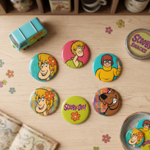 Arquivo De Corte Bottons Scooby Doo 22