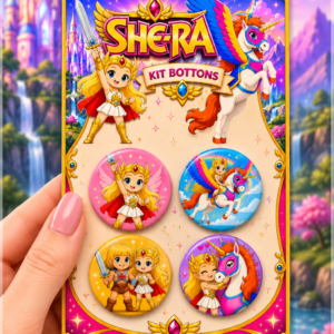 Arquivo De Corte Bottons She Ra Kids 71
