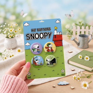 Arquivo De Corte Bottons Snoppy 61