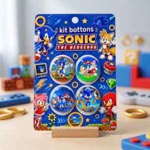 Arquivo De Corte Bottons Sonic 39