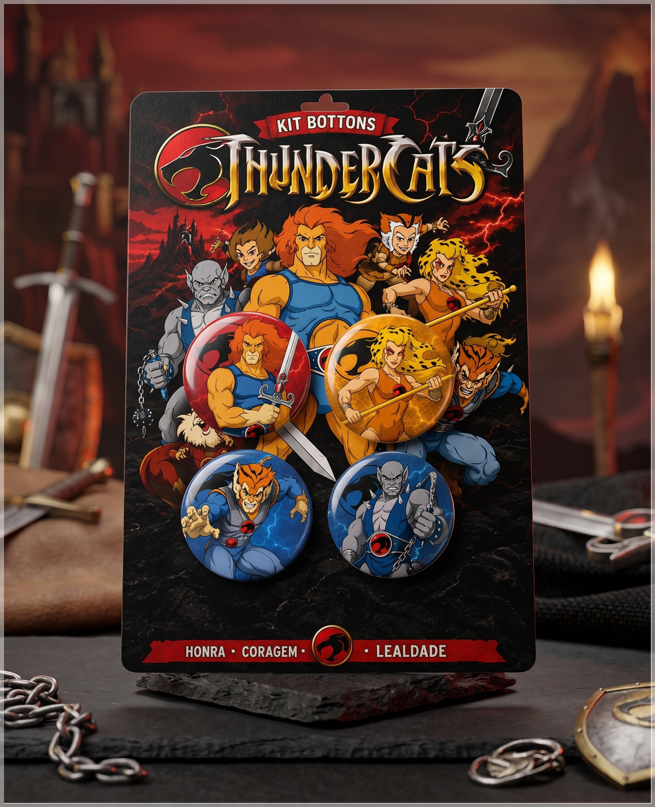 Arquivo De Corte Bottons Thundercats 110