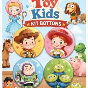Arquivo De Corte Bottons Toy Story 34