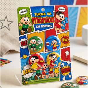 Arquivo De Corte Bottons Turma Da Monica 76