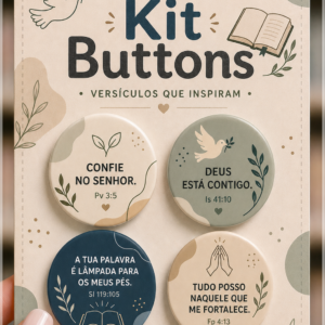 Arquivo De Corte Bottons Versículo Masculino 10