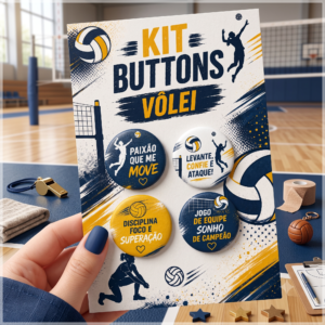 Arquivo De Corte Bottons Volei 52