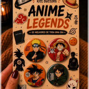 Arquivo De Corte Buttons Anime Legends
