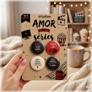 Arquivo De Corte Buttons Séries