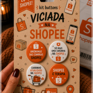 Arquivo De Corte Buttons Shopee
