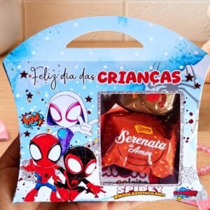 Arquivo De Corte Caixa Almofada Spidey E Seus Amigos Espetaculares Dia Das Crianças 14