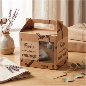 Arquivo De Corte Caixa Caneca Feito Com Amor 3