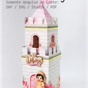 Arquivo De Corte Caixa Castelo Princesa