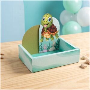 Arquivo De Corte Caixa Cenário Cesta Fundo Do Mar Tartaruga 8