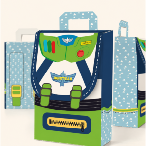 Arquivo De Corte Caixa Mochila Buzz Lightyear Toy Story 1