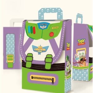 Arquivo De Corte Caixa Mochila Buzz Lightyear Toy Story 2
