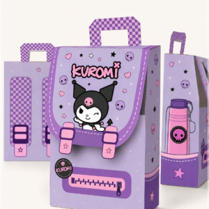 Arquivo De Corte Caixa Mochila Kuromi 12