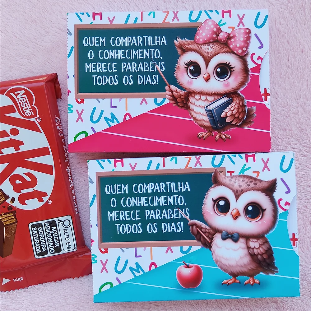 Arquivo De Corte Caixa Para Kit Kat Dia Dos Professores 7