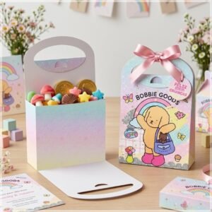 Arquivo De Corte Caixa Sacolinha Bobbie Goods 16