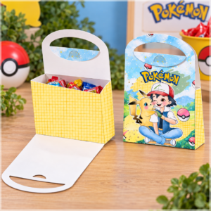 Arquivo De Corte Caixa Sacolinha Pokemon Dia Das Crianças 21