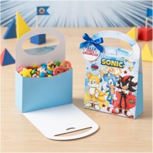 Arquivo De Corte Caixa Sacolinha Sonic Dia Das Crianças 22