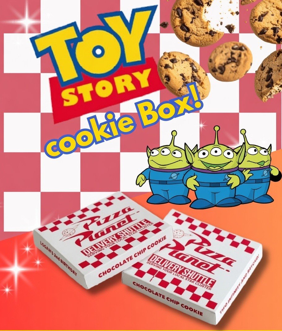 Arquivo De Corte Caixa De Pizza Toy Story 1