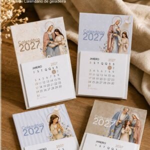 Arquivo De Corte Calendário Mini Imã De Geladeira Santana E São Joaquim 1