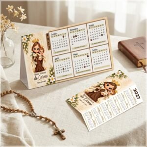 Arquivo De Corte Calendário E Marca Página Religioso Nossa Senhora Do Carmo 4