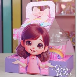 Arquivo De Corte Caneca Copo Porta Copos Menina Dia Das Crianças 2