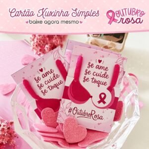Arquivo De Corte Card Xuxinha Outubro Rosa 6