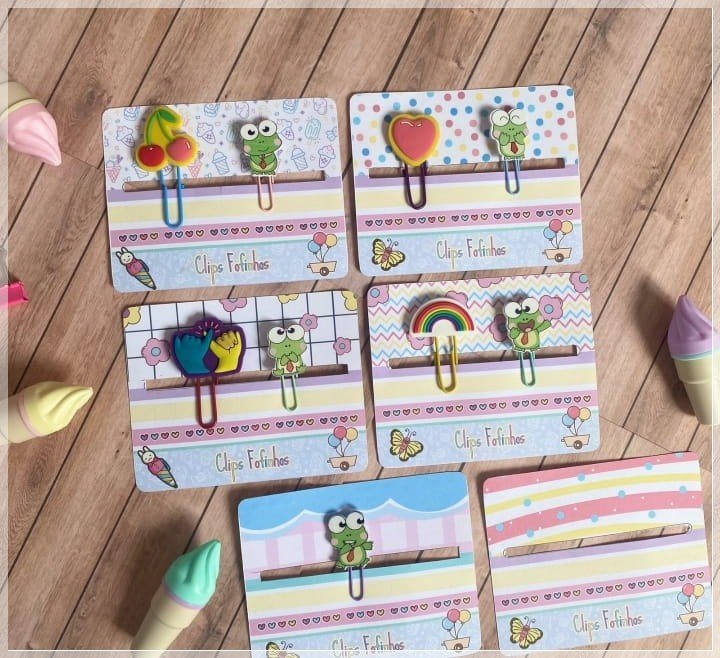 Arquivo De Corte Card Com Clip Flores 2