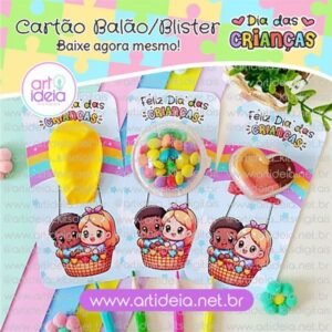 Arquivo De Corte Cartão Dia Das Crianças 3
