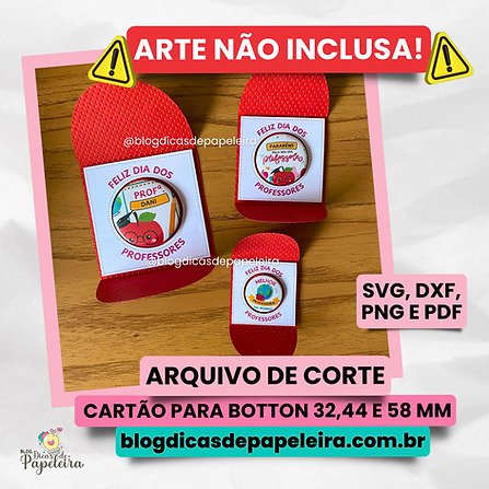 Arquivo De Corte Cartão Dia Dos Professores 3