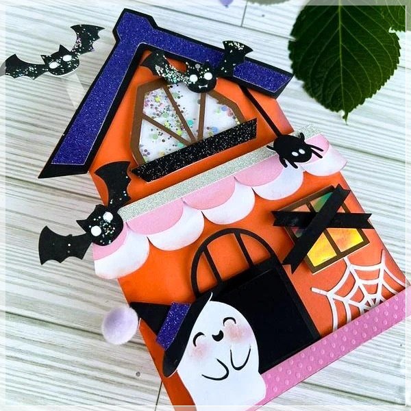 Arquivo De Corte Cenário Casa Be And Bearly Art House Haunted Halloween 1