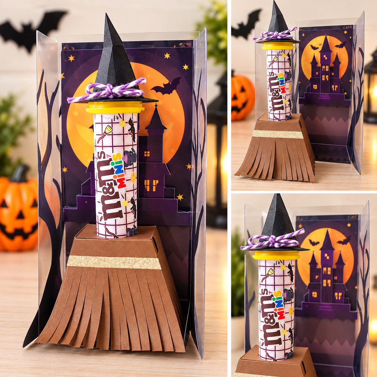 Arquivo De Corte Cenário Casa Caixa Cenário M&Ms Halloween 1