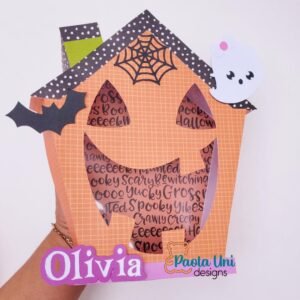 Arquivo De Corte Cenário Casa Casa Abóbora Halloween 1