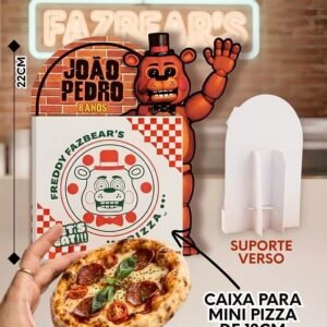 Arquivo De Corte Centro De Mesa Five Night At Freddy´s
