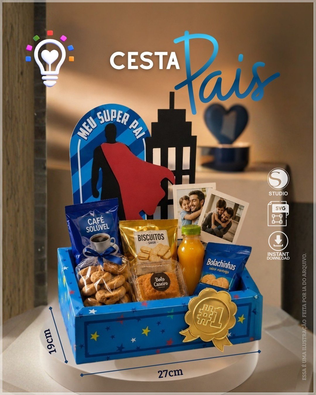 Arquivo De Corte Cesta Dia Dos Pais 2