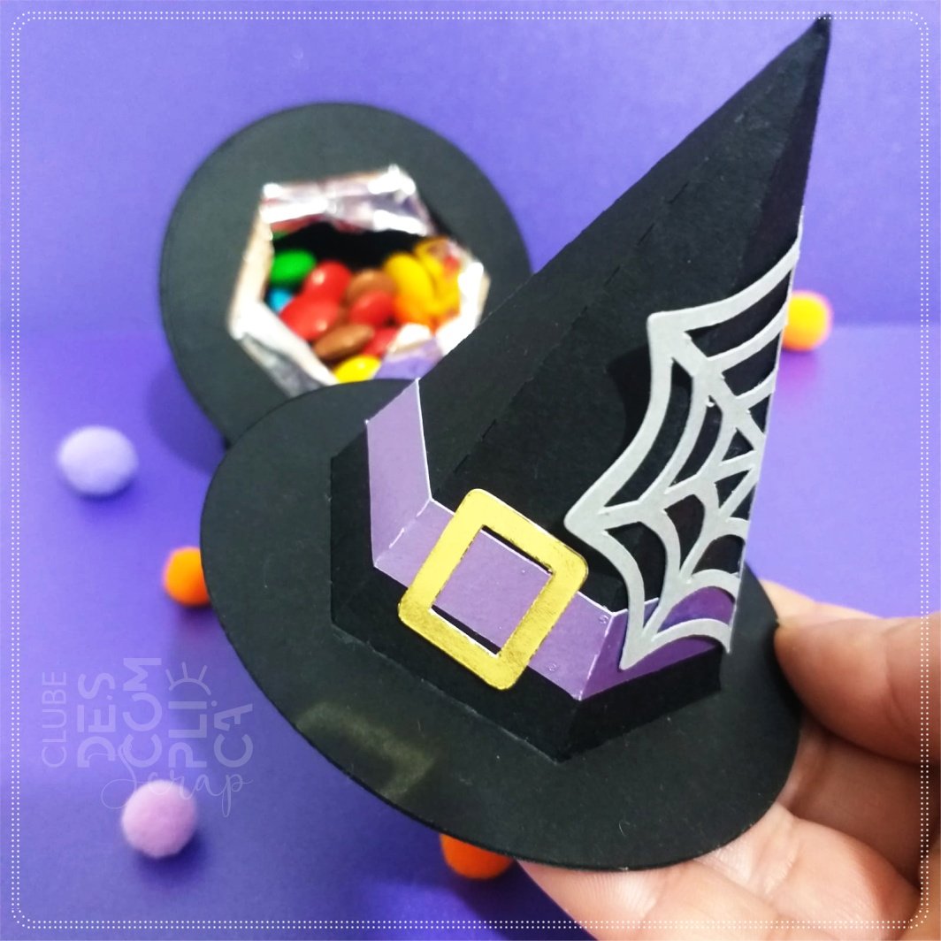 Arquivo De Corte Chapéu Chapeu De Bruxa Halloween 4