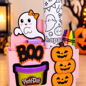 Arquivo De Corte Colorir Atividades Caixa Atividades Play Dooh Halloween 4