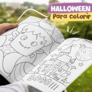 Arquivo De Corte Colorir Atividades Revistinha Pra Colorir Halloween 1