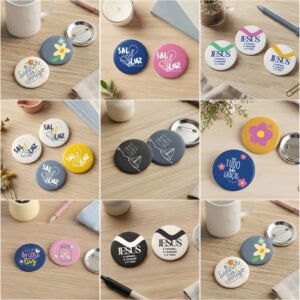 Arquivo De Corte Combo Bottons Religiosos Cores Da Fé Pack 58mm 1