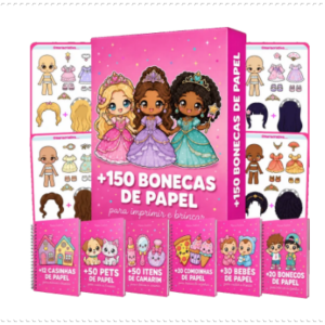 Arquivo De Corte Combo Paper Dolls Bonecas De Papel 1