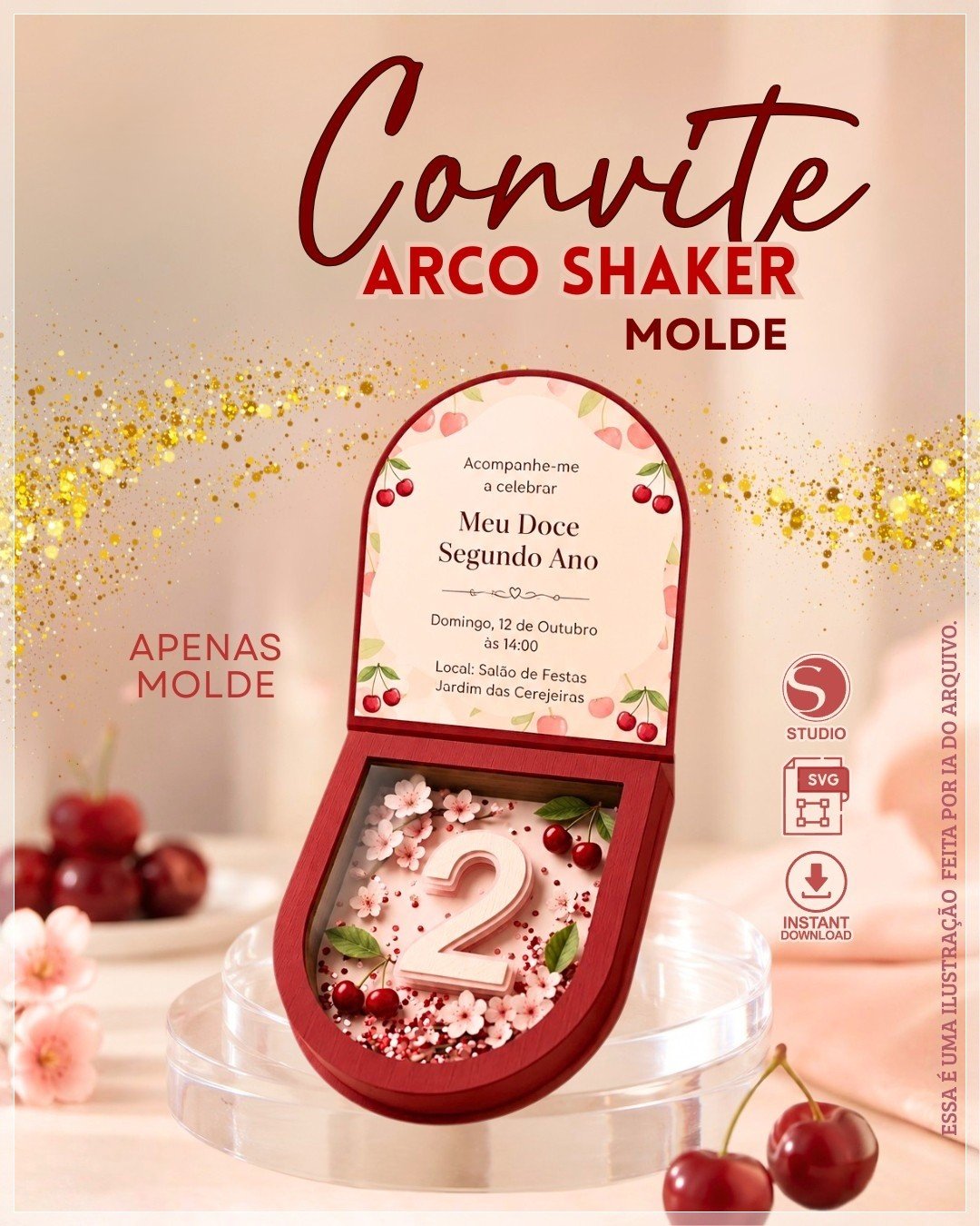 Arquivo De Corte Convite Arco 02 58