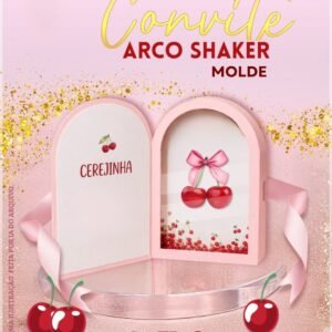 Arquivo De Corte Convite Arco Shaker 32