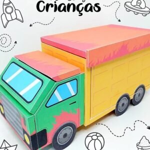 Arquivo De Corte Cx Caminhão Caixaminhão Dia Das Crianças 1