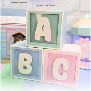 Arquivo De Corte Cx Cubo Com Gaveta SCV 9