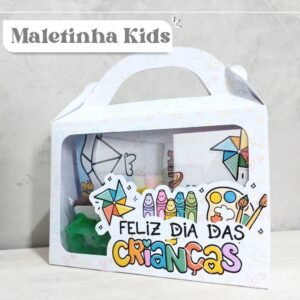 Arquivo De Corte Cx Diversão Colorir Maletinha Kids Dia Das Crianças 1